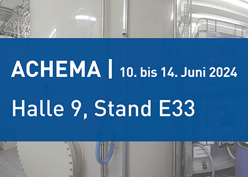 H2O GmbH auf der ACHEMA 2024: Industrieabwasser aus chemisch-pharmazeutischen Prozessen effizient und sicher aufbereiten
